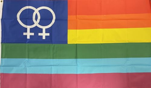 Regenbogen Venus Women - preiswerte Alternative 150 x 90 cm - Q