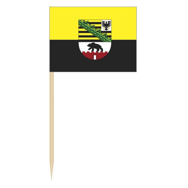 Sachsen-Anhalt mit Wappen (1 VE = 50 Stück) - Käsepicker