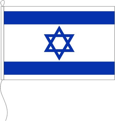 Israel - Tischflagge 15 x 10 cm