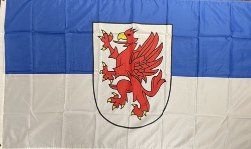 Vorpommern mit Greif - preiswerte Alternative: 150 x 90 cm