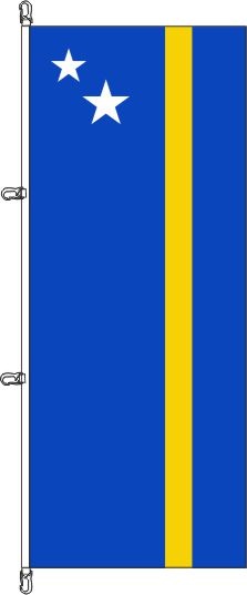 Curacao - Hochformatflagge