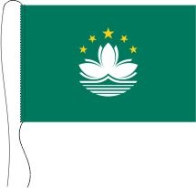 Macao - Tischflagge 25 x 15 cm
