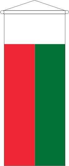Madagaskar - Bannerfahne
