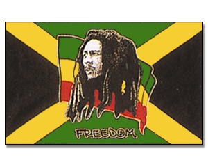 Jamaika Bob Marley - preiswerte Alternative: 150 x 90 cm
