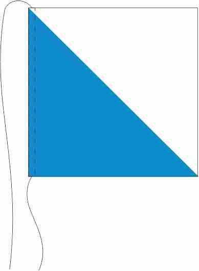 Zürich (Schweiz) - Tischflagge 25 x 15 cm