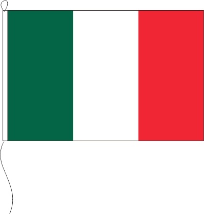 Italien - Tischflagge 15 x 10 cm