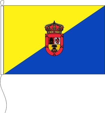 Gran Canaria (Spanien) - Querformatflagge