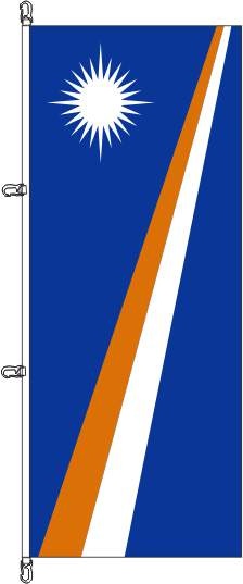 Marshall-Inseln - Hochformatflagge