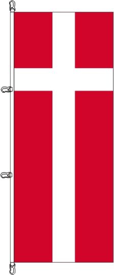 Dänemark - Hochformatflagge