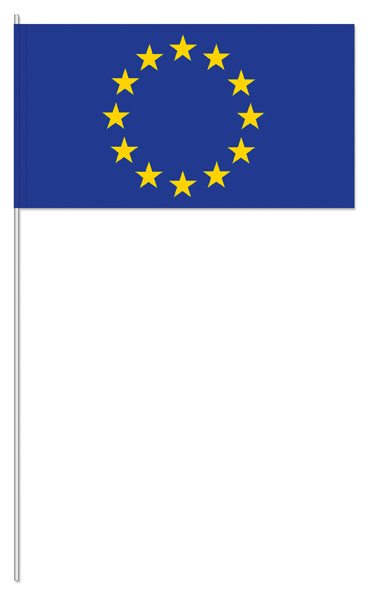 Europa (1 VE = 50 Stück) - Papierfahnen