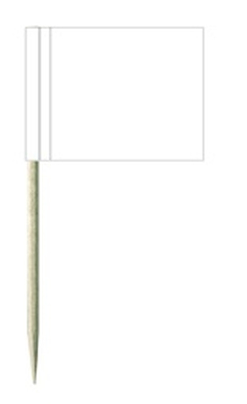 Farbe weiß (1 VE = 50 Stück) - Käsepicker