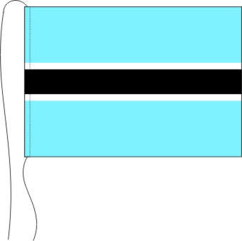 Botswana - Tischflagge 25 x 15 cm