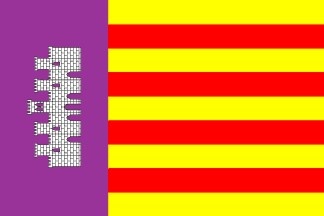 Mallorca (Spanien) - Querformatflagge