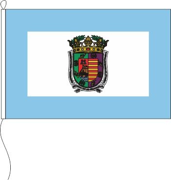 Málaga (Spanien) - Querformatflagge