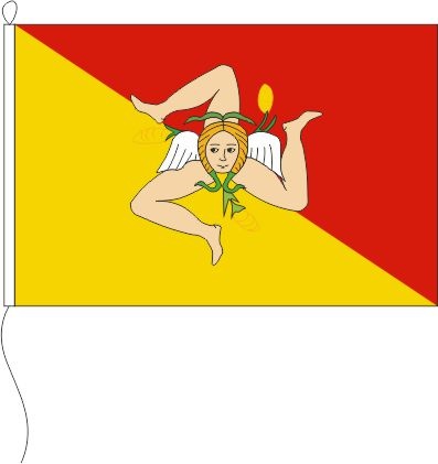 Sizilien (Italien) - Querformatflagge