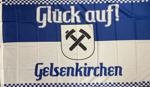 Gelsenkirchen Glück auf - preiswerte Alternative 150 x 90 cm - Q