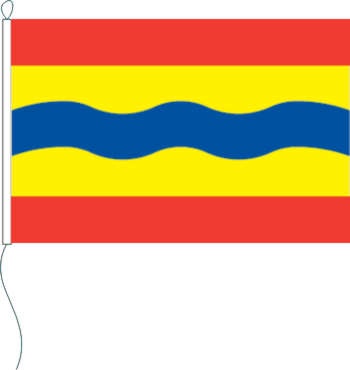 Overijssel (Niederlande) - Querformatflagge