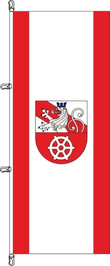 Stadt Ratingen (Bürgerwappen) - Hochformatflagge