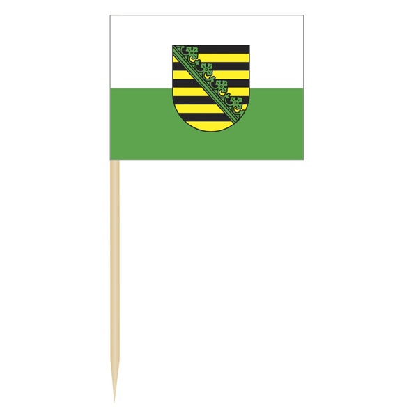 Sachsen mit Wappen (1 VE = 50 Stück) - Käsepicker