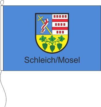 Schleich/Mosel Ortsgemeinde - Querformatflagge
