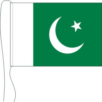 Pakistan - Tischflagge 25 x 15 cm