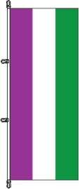Genderqueer - Querformatflagge