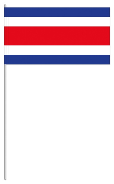 Costa Rica (1 VE = 50 Stück) - Papierfahnen