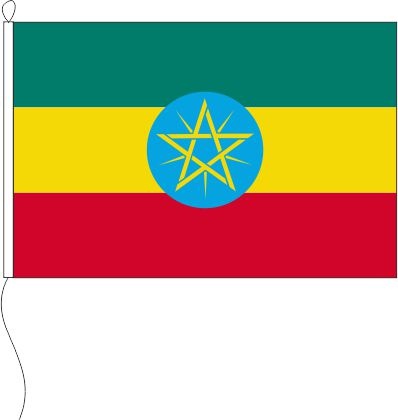 Äthiopien - Querformatflagge