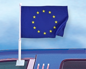 Europa Autoflagge
