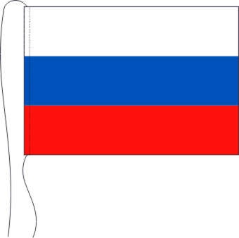Russland - Tischflagge 25 x 15 cm