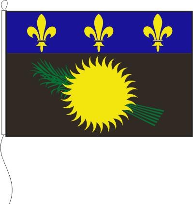 Guadeloupe - Querformatflagge