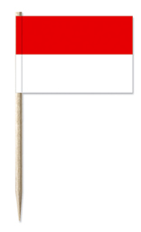 Farbe rot/weiß (1 VE = 50 Stück) - Käsepicker