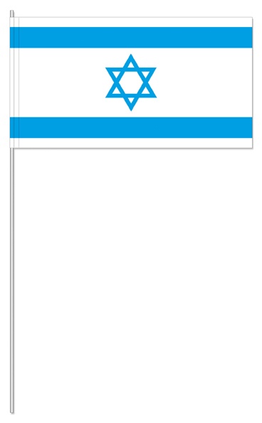 Israel (1 VE = 50 Stück) - Papierfahnen