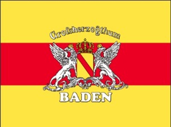Großherzogtum Baden (1806-1918) - Autofahne