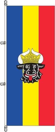 Mecklenburg - Hochformatflagge