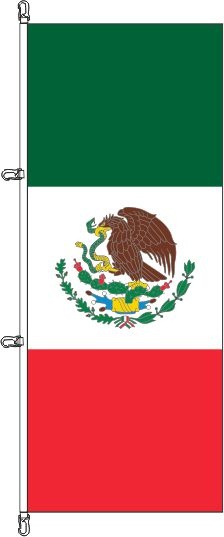 Mexiko - Hochformatflagge