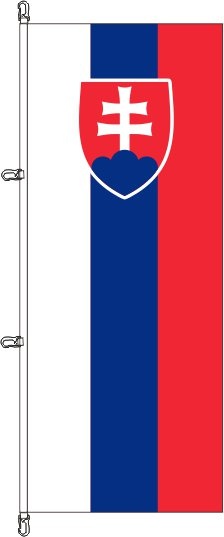 Slowakei - Hochformatflagge