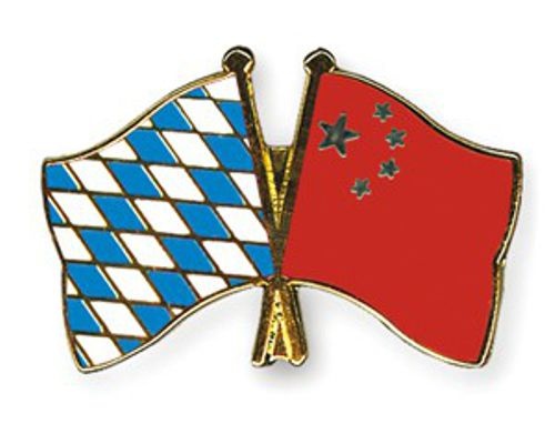 Bayern - China Anstecknadel