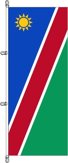 Namibia - Hochformatflagge