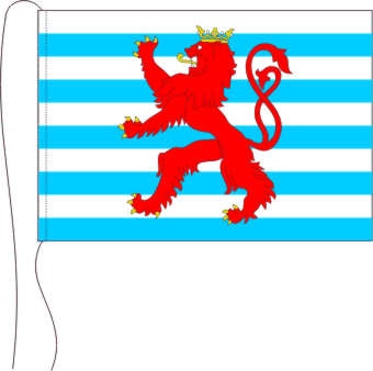 Luxemburg Handelsflagge - Tischflagge 25 x 15 cm