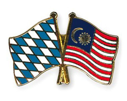 Bayern - Malaysia Anstecknadel