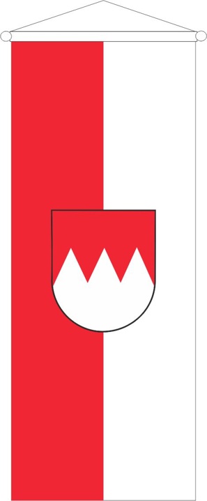 Franken mit Wappen - Bannerfahne