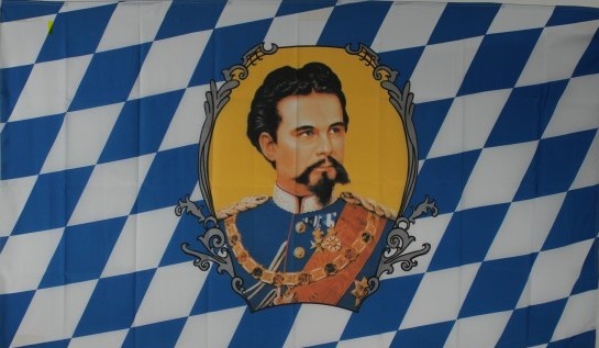 Bayern mit König Ludwig - preiswerte Alternative: 150 x 90 cm