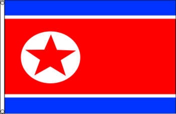 Korea Nord - preiswerte Alternative: 150 x 90 cm