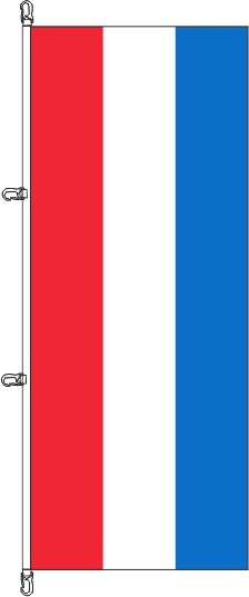 Luxemburg - Hochformatflagge