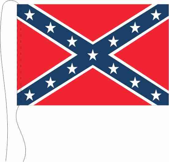 Südstaaten (USA) - Tischflagge 25 x 15 cm