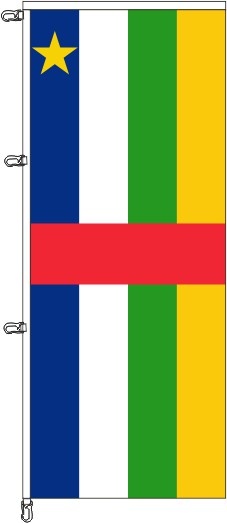 Zentralafrikanische Republik - Auslegerflagge