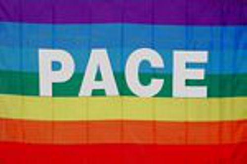Friedensfahne Pace - preiswerte Alternative: 150 x 90 cm