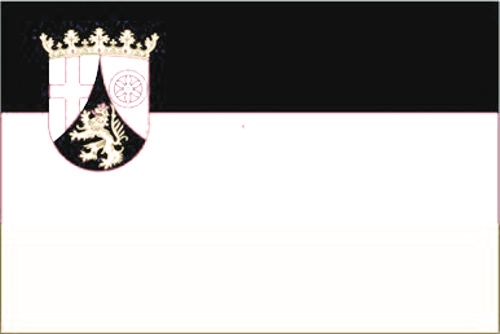 Rheinland-Pfalz - Autofahne