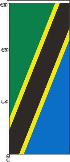 Tansania - Auslegerflagge